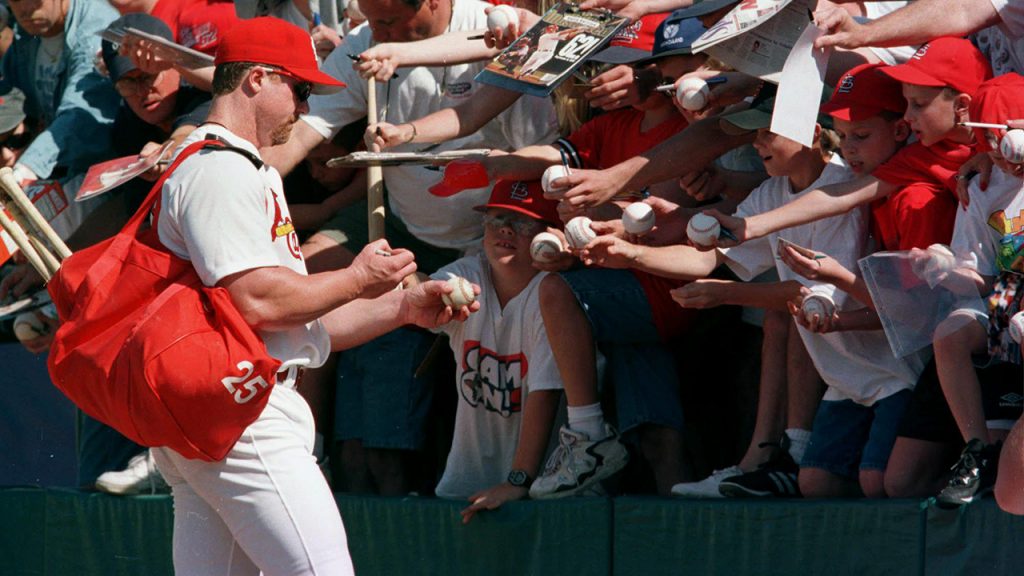 Why it's alright to embrace Mark McGwire and 1998