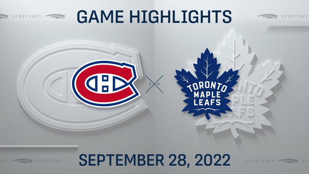 3 Takeaways from Maple Leafs' Preseason Win Over Canadiens