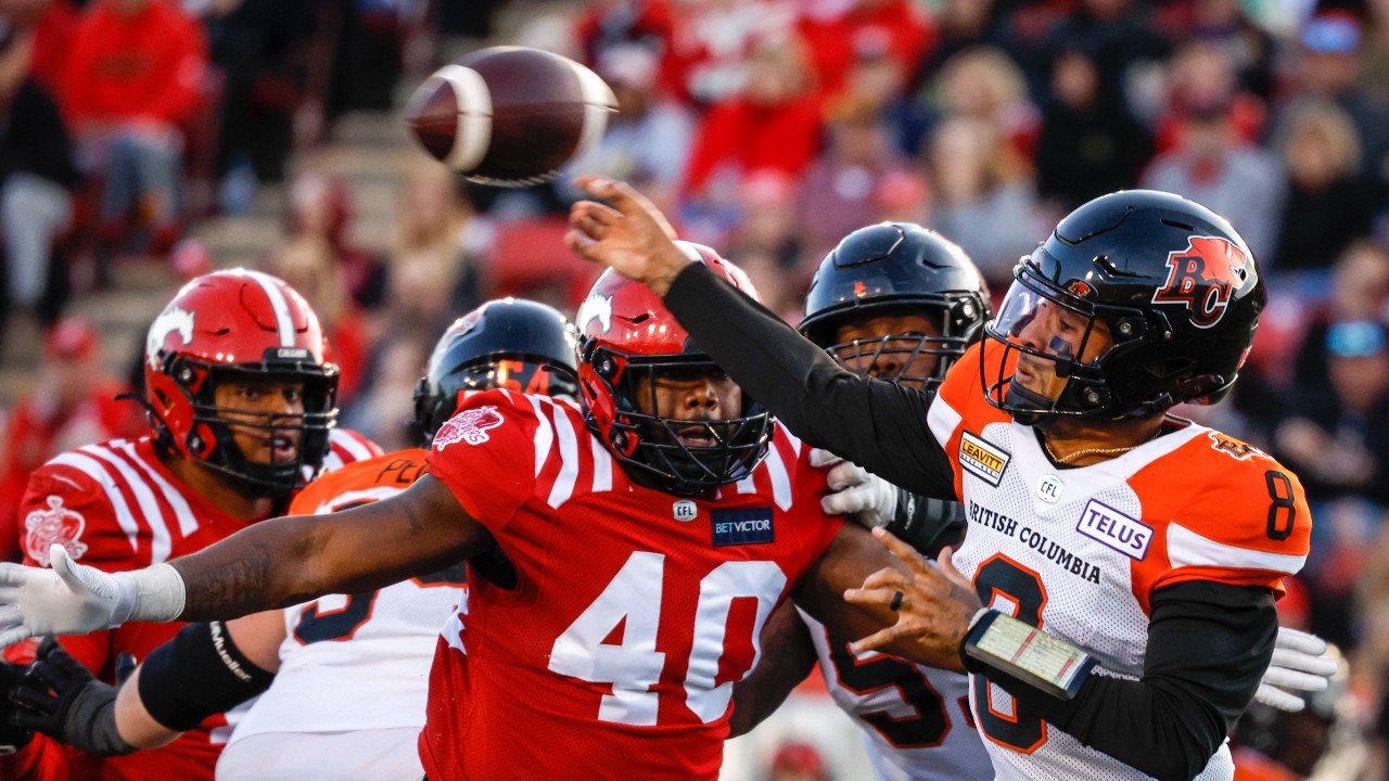 Redblacks look to keep playoff hopes alive in rematch with Alouettes