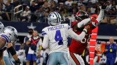 Rough night for Cowboys gets worse as Prescott injured in blowout vs. Brady, Bucs