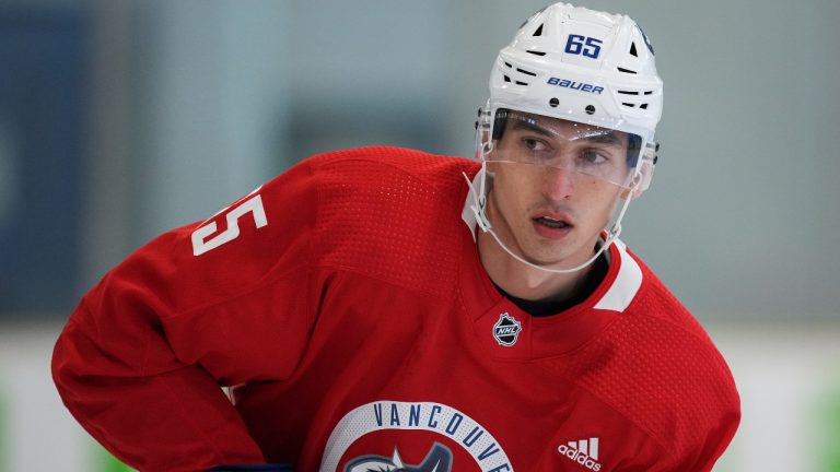 Vancouver Canucks forward Ilya Mikheyev. (Darryl Dyck/CP)