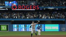 Blue Jays fan Frankie Lasagna just misses catching Judge&#8217;s historic home run ball