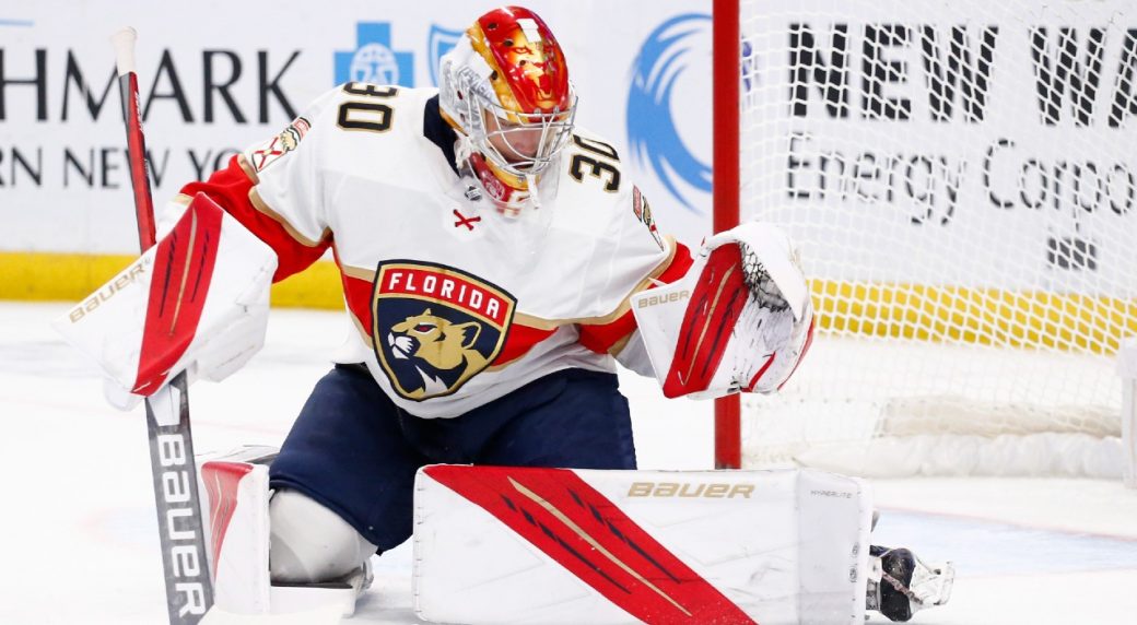 Panthers goaltender Spencer Knight has been placed in the NHL