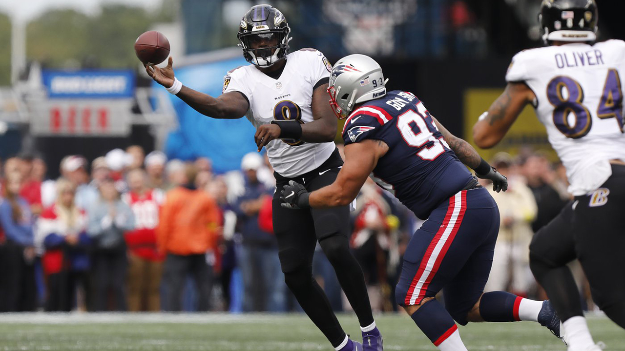 Ravens roll over Browns, 28-3, behind 'point guard' Lamar Jackson's 4 total  TDs, dominant defense