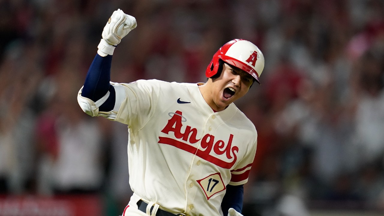 MLB Stats on X: Shohei Ohtani leads the Angels in: Hitting: AVG