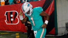 Dolphins QB Tagovailoa out with concussion for Sunday game vs. Jets