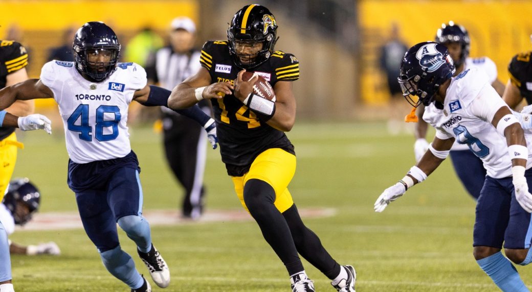 Tiger-Cats rookie QB Jamie Newman to make first career start vs. Argonauts