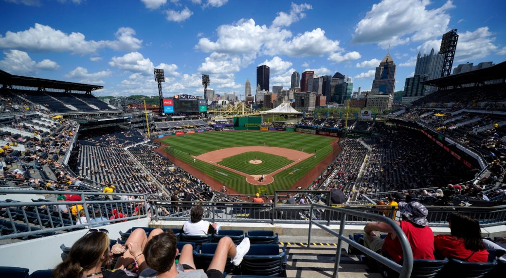 PNC PARK PRE GAME VIDEO ON SCOREBOARD 