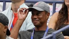 Tiger Woods shows up to support Serena Williams at U.S. Open