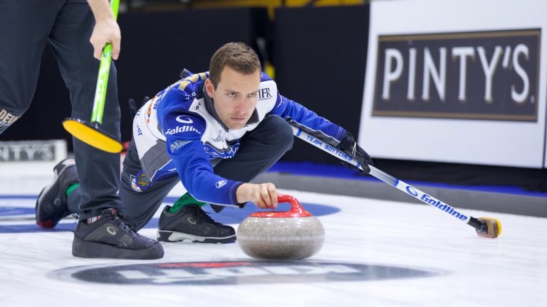 Brendan Bottcher in action during the 2022 KIOTI Tractor Champions Cup in Olds, Alta. (Anil Mungal)