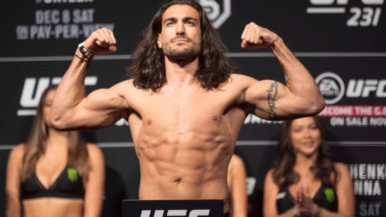 Former UFC middleweight Elias Theodorou, a Canadian from Mississauga, Ont., died at age 34 of liver cancer. (Chris Young/CP)