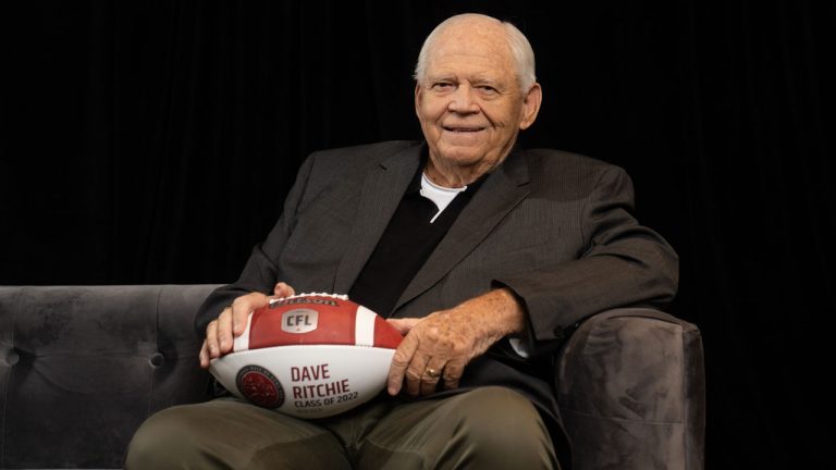 Former CFL head coach Dave Ritchie smiles in this undated handout photo. Dave Ritchie will forever be a part of CFL history. (CFL/CP)