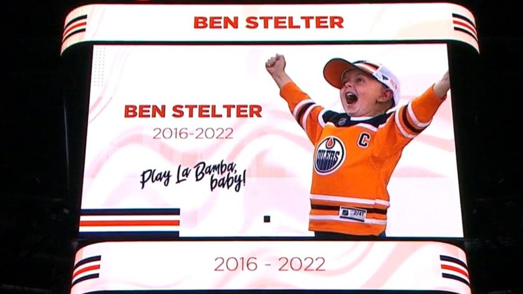 Oilers Legend Ben Stelter Honoured 