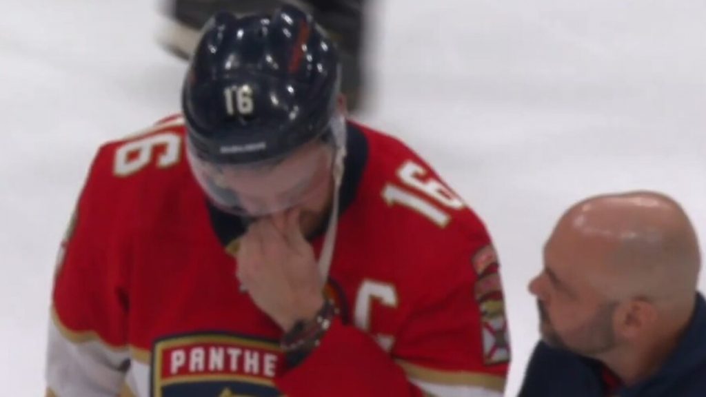 Florida Panthers forward Aleksander Barkov ruled out vs. Sharks