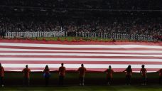 National anthem singer flubs lyrics at World Series opener