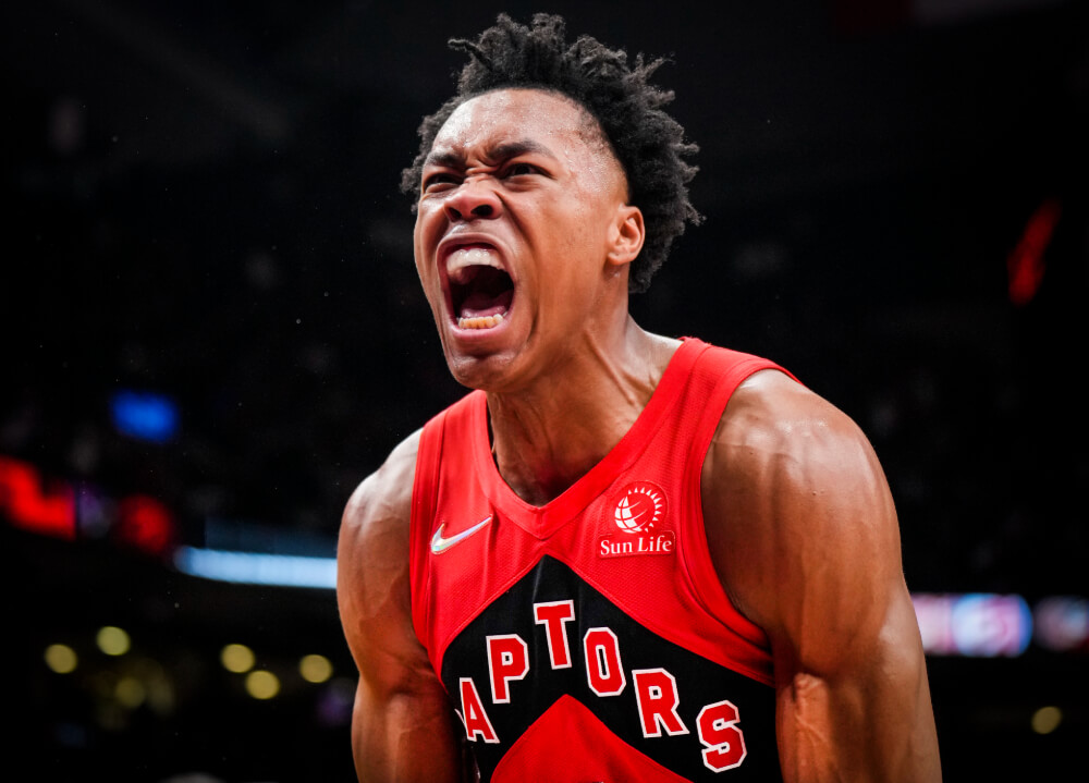 He gets inspired by inspiring others': Toronto Raptors rookie Scottie Barnes  is the gift that keeps on giving - The Athletic