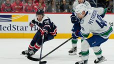 Capitals forward Connor Brown exits game vs. Canucks with lower-body injury