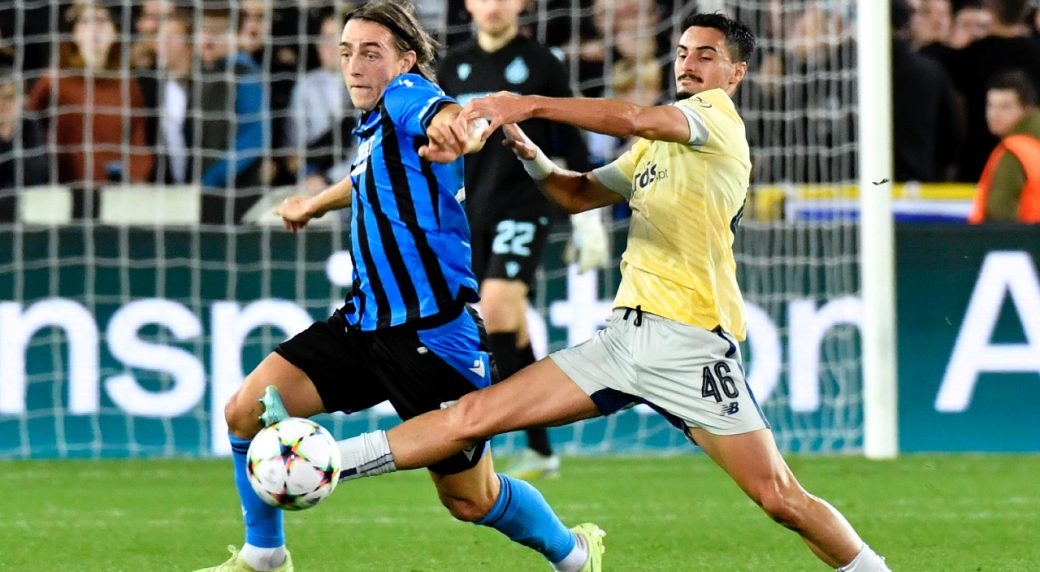 BRUGGE, BELGIUM - AUGUST 22: Fans and supporters of Club Brugge