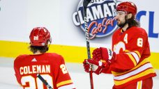 Flames&#8217; Tanev makes instant impact in return from shoulder surgery