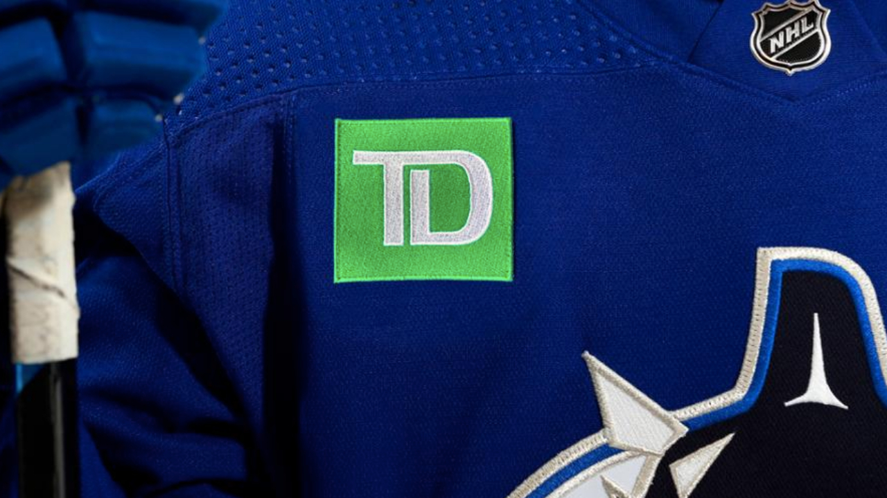 Vancouver Canucks, TD Bank agree to jersey sponsorship