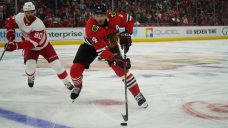 Blackhawks&#8217; Seth Jones to miss three to four weeks with right thumb injury