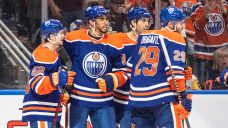 Evander Kane returns for Oilers vs. Kraken in first game back after grisly cut