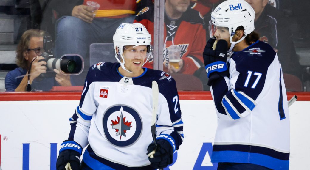 Jets' Nikolaj Ehlers out of lineup for Game 2 vs. Golden Knights