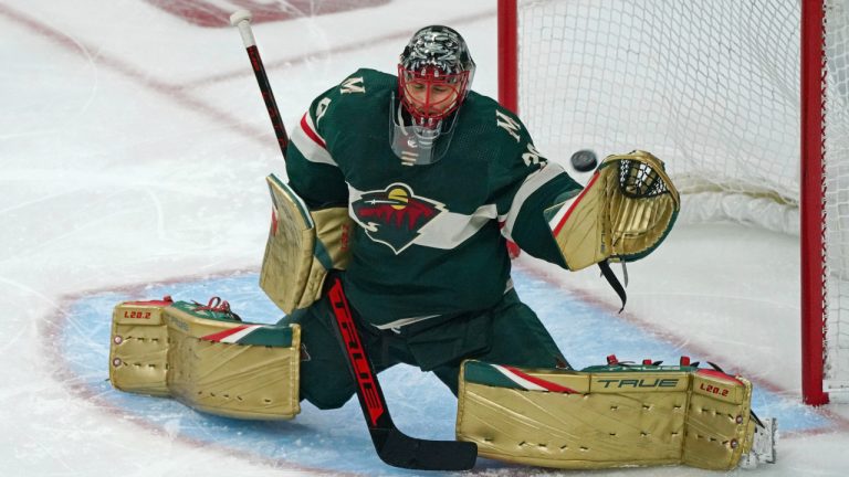 Minnesota Wild goalie Marc-Andre Fleury. (Jim Mone/AP)