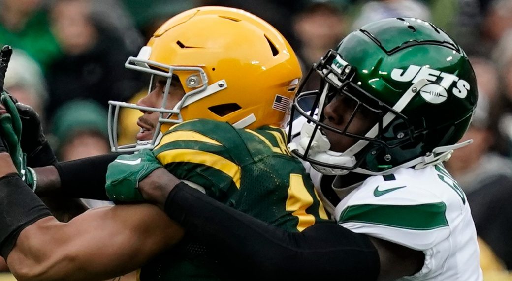 Sauce Gardner taunted the Packers by wearing a cheesehead after Jets' upset  win 