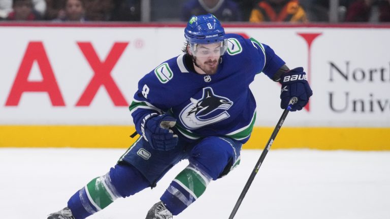 Vancouver Canucks' Conor Garland. (Darryl Dyck/CP)