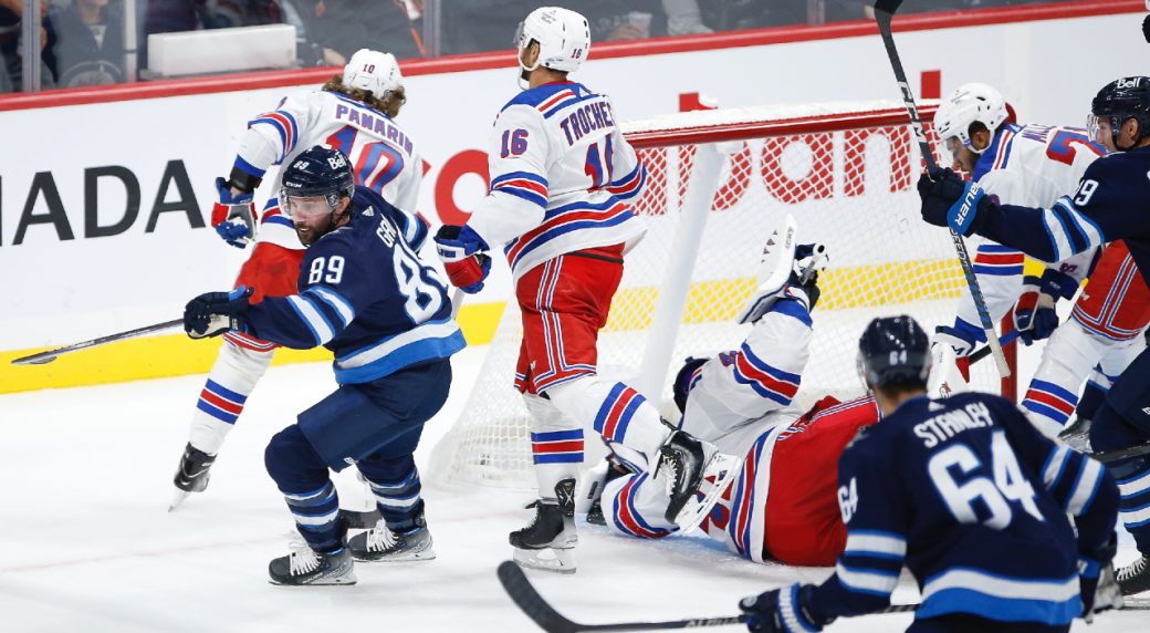 winnipeg jets new york rangers