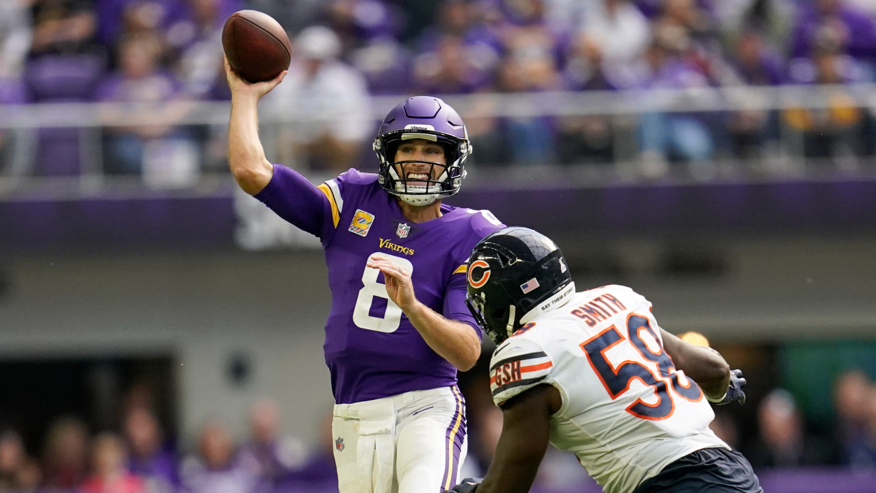 Live: Late touchdown gives Vikings 29-22 lead on Bears