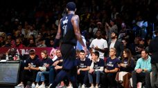 Fans in &#8216;Fight Antisemitism&#8217; shirts courtside to watch Kyrie Irving, Nets