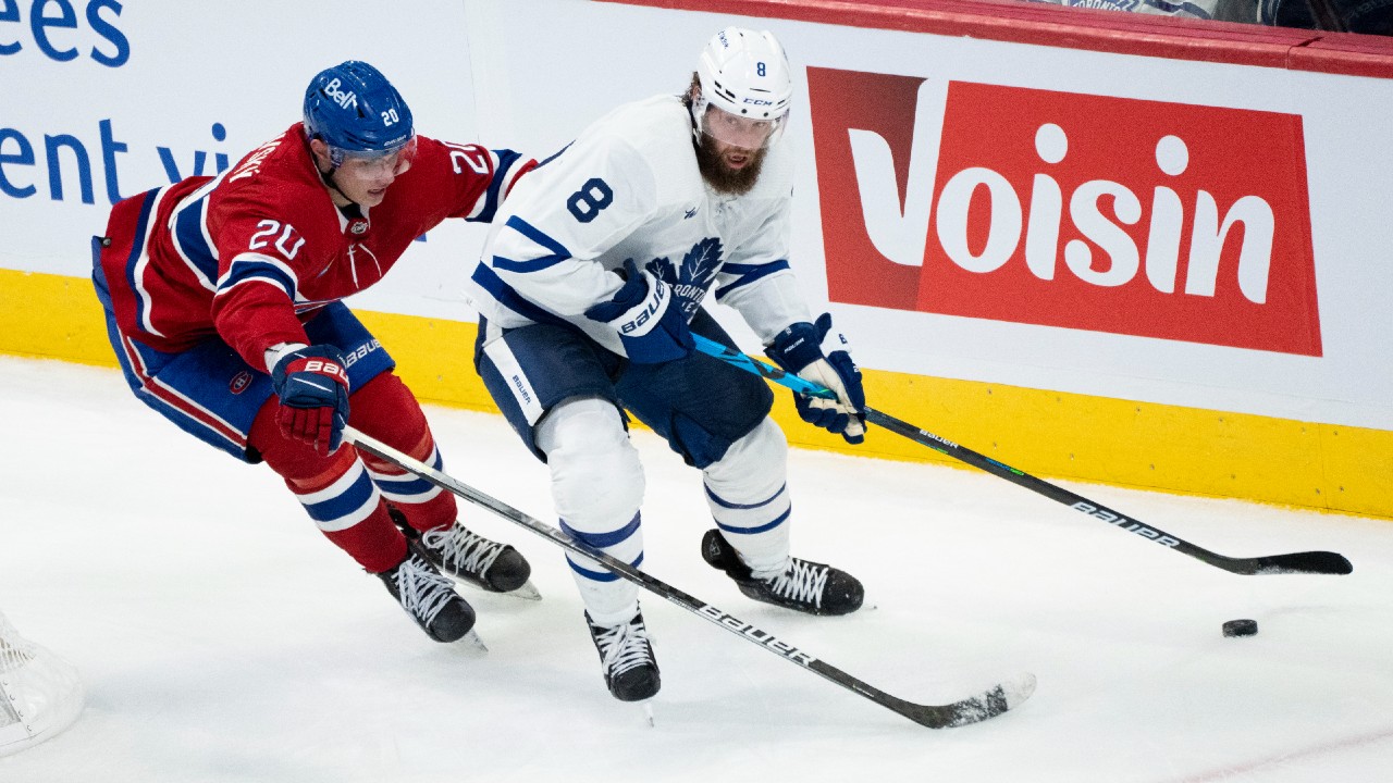 Maple Leafs' Jake Muzzin out for rest of series vs. Blue Jackets