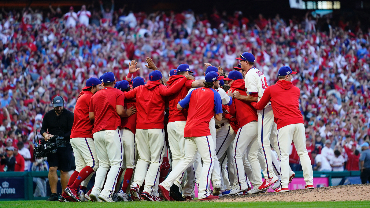Brandon Marsh, Phillies beat Braves 8-3 in Game 4, into NLCS