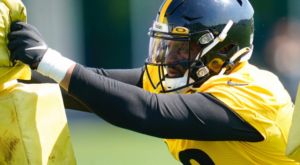 Steelers camp report: DE DeMarvin Leal escapes serious ankle injury in  1-on-1 drill