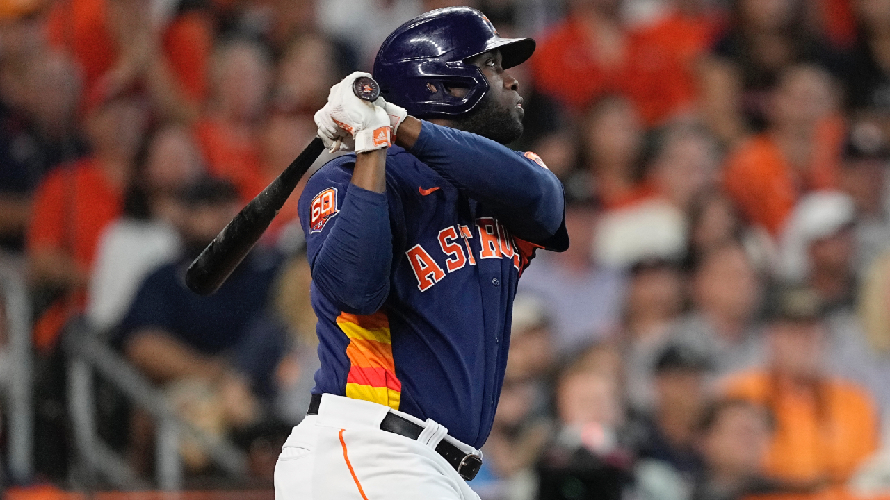 Alvarez homers, Tucker surpasses 100 RBIs as Astros increase AL