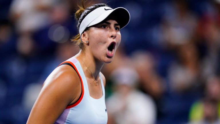 Bianca Andreescu. (Frank Franklin II/AP)