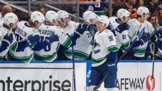 Canucks&#8217; Andrei Kuzmenko shows no growing pains in first NHL game