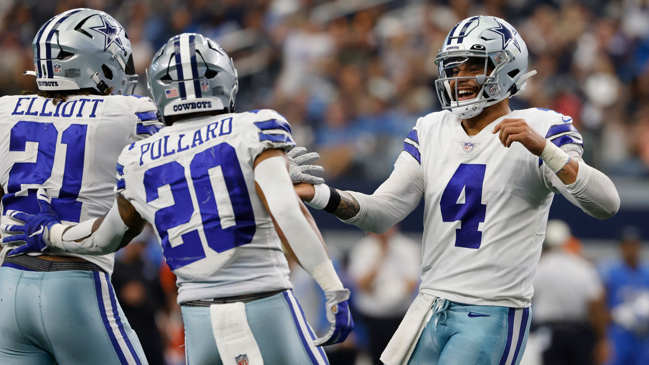 Cowboys lean on defense in Prescott's return, top Lions 24-6