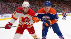 Flames start fast, hang on to beat host Oilers