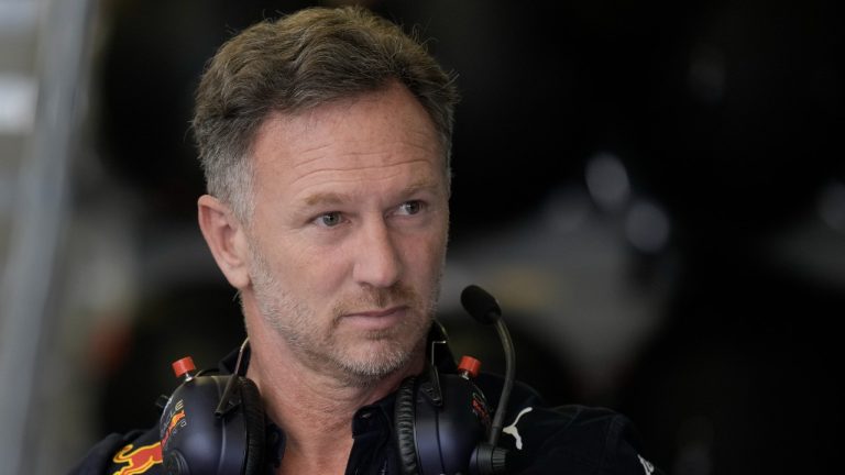 Red Bull team principal Christian Horner. (AP)