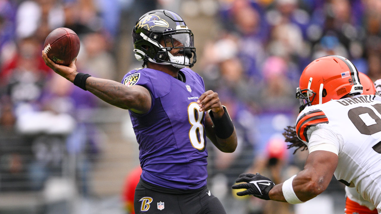 This time Ravens hold on late, 23-20 against Cleveland - WTOP News