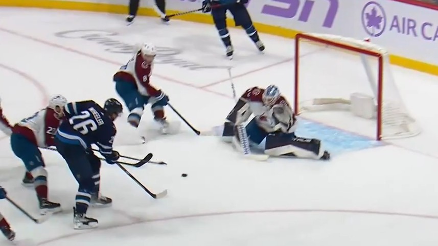 Avalanche outshoots Jets by 16, but Winnipeg whomps Colorado 5-0 behind  Blake Wheeler's hat trick