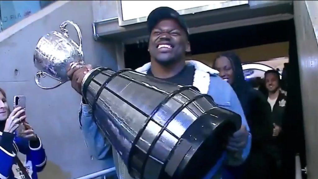 Argonauts re-sign Grey Cup MOP Muamba