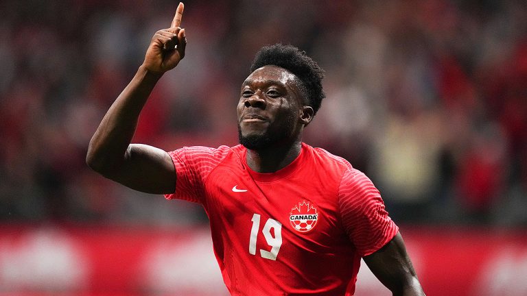 Alphonso Davies. (Darryl Dyck/CP)