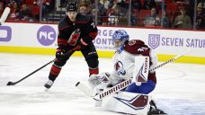 Lehkonen&#8217;s overtime goal lifts Avalanche past Hurricanes