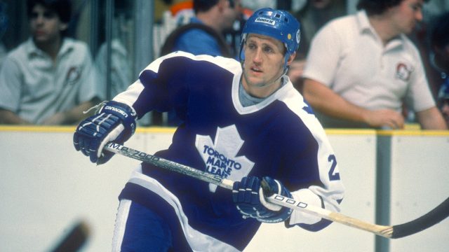 Maple Leafs legend Börje Salming cheers on his daughter at