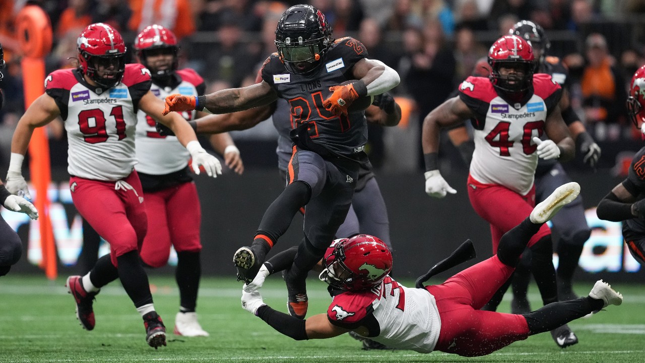 CFL playoffs: BC Lions beat Calgary Stampeders in West semifinal