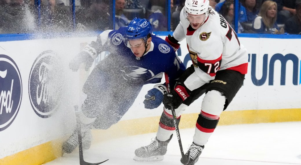 Kucherov Scores Late In 3rd, Lightning Beat Senators